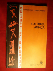 L.Sauer - Gaurirea Adanca - Ed.Tehnica 1982 foto