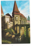 Carte postala(ilustrata)- CASTELUL DE LA HUNEDOARA (secXIV-XV), Necirculata, Printata