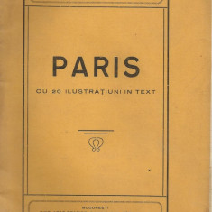 G.T.Niculescu-Varone / PARIS - cu ilustratii, editie 1928