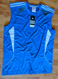 Tricou Adidas Climalite original 100%, S, Albastru