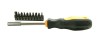 Surubelnita Crom Vanadium + 10 Biti Antialunecare, Set Scule, Adaptor Inclus