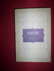 Dante - Paradisul (traducere - Alexandru Balaci ) foto