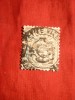 Timbru 3 C gri 1882 Elvetia , hartie cu fire matase , stamp.