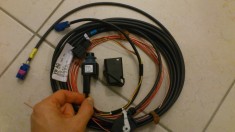 kit camera marsarier VW RGB originala 5K0 980 551 + cablaj + suport camera , RNS/RCD 510, RNS 310/315 foto