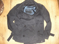 SUPER PRET ! Super trench dama S NOB absolut superba maneci 3 / 4 Sz. S! foto