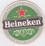 Suport de pahar / Biscuite HEINEKEN