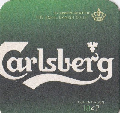 Suport de pahar / Biscuite CARLSBERG foto