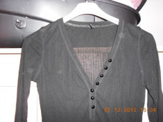 Bluza Only, marimea M, neagra, tricotata foto