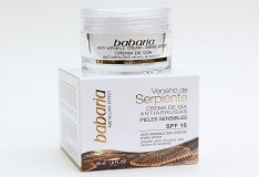 Babaria Crema Antirid fata si gat cu Venin de Sarpe/ SYN-AKE, Acid Hialuronic si factor de protectie solara 50ml (Crema de zi) foto