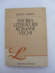 Istoria literaturii romane vechi foto