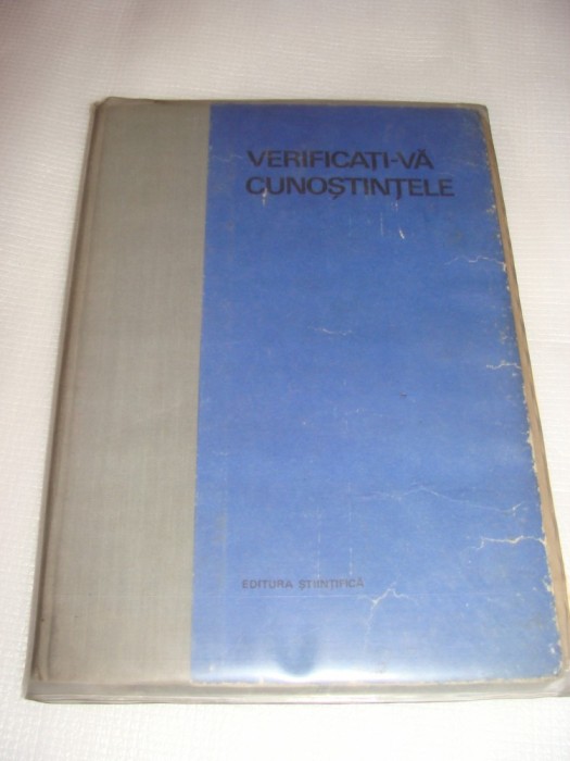 VERIFICATI-VA CUNOSTINTELE-auto