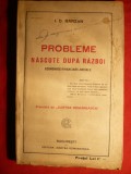 I.D.Branzan - Probleme nascute dupa razboi- cca. 1923