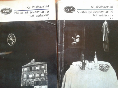 VIATA SI AVENTURILE LUI SALAVIN - Georges Duhamel foto