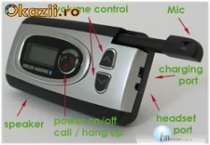 CAR KIT Bluetooth WIRELESS HANDSFREE EXIBEL AutoVoice SuperTooth with Caller ID HF-009 foto