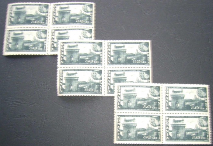 ROMANIA - 1945, LP 180, 50 DE ANI PODUL DE LA CERNAVODA