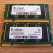 Set DDR1 2 x 256 mb (total 512 mb) 333Mhz Cl 2,5 Infineon PC2700