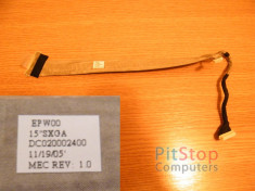 Panglica Display Compaq nx6125 nx6100 LCD Video LVDS Cable P/N: DC020002400 foto