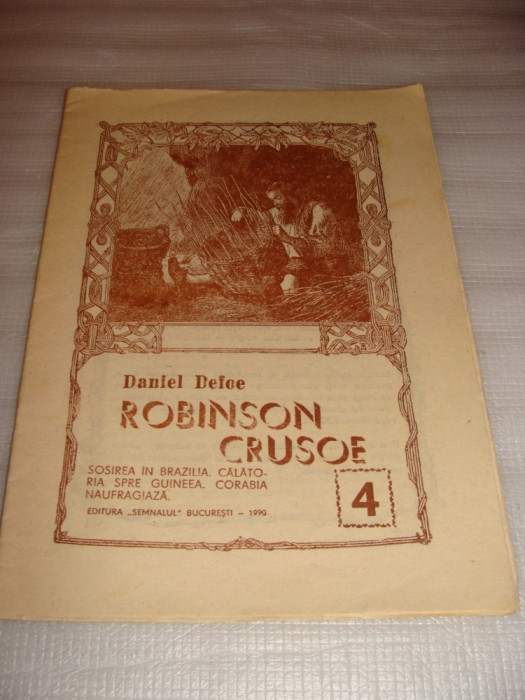 ROBINSON CRUSOE 4 - Daniel Defoe