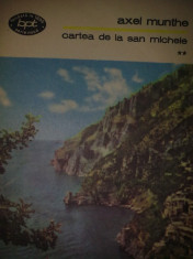 Axel Munthe - CARTEA DE LA SAN MICHELE vol. 2 foto