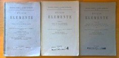EUCLID - ELEMENTE VOL. I, II, III foto