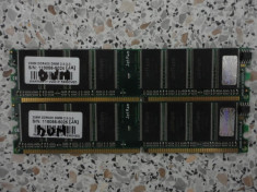 VAND KIT MEMORIE DDR1 DDR400 , 2 X 256 MB DUAL CHANNEL foto