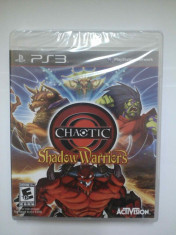 Chaotic: Shadow Warriors PS3 SIGILAT (ALVio) + sute de alte jocuri ps3 ( VAND / SCHIMB ) foto