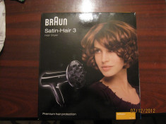 USCATOR DE PAR , BRAUN SATIN.HAIR 3---PRODUS NOU , SUPER PRET foto