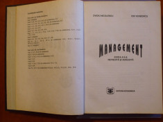 MANAGEMENT / OVIDIU NICOLESCU SI ION VERBONCU / EDITIA A 2-a REVIZUITA SI ADAUGITA foto