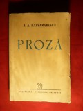 I.A.Bassarabescu - PROZA -Ed. Cugetarea 1942