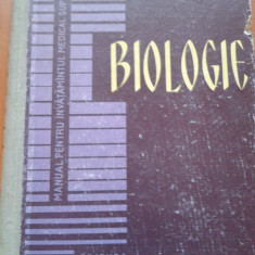 BIOLOGIE - Manual pentru invatamantul medical superior