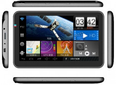 Navigatie GPS 7&amp;quot; + Tableta PC, LodeStar LS-A7WF, 512MbRAM, 8Gb FLASH, Android 4.0, Internet-WiFi, soft TIR/Camion, camera WEB, model 2013, Garantie !! foto