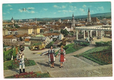 %carte postala(cod1138|3)-KRUGER-CLUJ -vedere generala foto