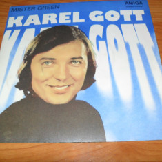 Karel Gott, vinil , disc mic cu gaura mare