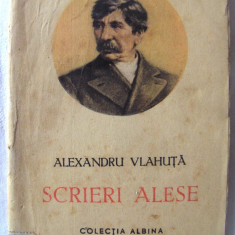 "SCRIERI ALESE", Alexandru Vlahuta, 1954