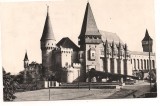 Carte postala(ilustrata)-HUNEDOARA-Castelul de la Hunedoara, Circulata, Fotografie