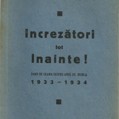 INCREZATORI TOT INAINTE ! darea de seama ASTRA Sibiu pe 1933-1934