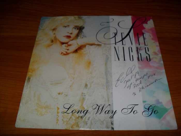 Stevie Nicks-Long Way to go, vinil mic cu gaura mare