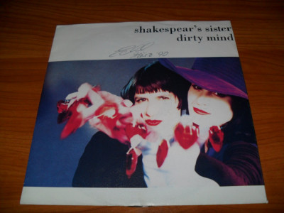 Shakespear` s sister -Dirty mind, vinil mic, gaura mare foto