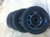 Jante Tabla 15 inch Mercedes A + Anvelope 195/50/R15 Fulda Progresso NOI