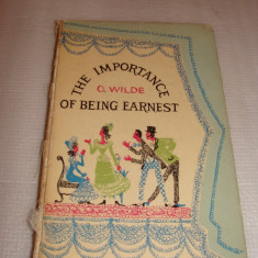 THE IMPORTANCE OF BEING EARNEST - Oscar Wild