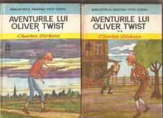 (C2693) AVENTURILE LUI OLIVER TWIST DE CHARLES DICKENS, 2 VOL., EDITURA ION CREANGA, BUCURESTI, 1976, TRADUCERE DE TEODORA SI PROFIRA SADOVEANU foto