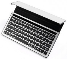 Aluminium slim Docking station / tastatura bluetooth pentru iPad / Galaxy Tab / Tableta PC foto