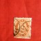 Timbru 20 Ore brun-rosu 1877 Norvegia stamp.