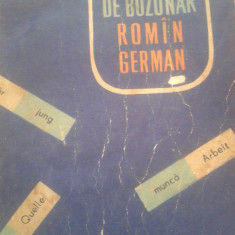 DICTIONAR DE BUZUNAR ROMAN - GERMAN