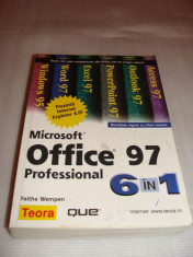 OFFICE 97 Microsoft Professional 6 in 1 - Faithe Wempen foto