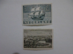 Olanda 1934 serie nestampilata cota 95 euro foto