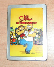 Vand joc PS2 - The Simpsons Game Tin Edition ( carcasa de metal ) fara joc , pentru colectionari foto