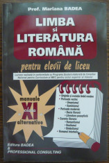 Prof. Mariana Badea - Literatura Romana - Clasa a XI-a foto