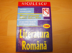 Literatura Romana, Editura Niculescu, Autori: Ion si Marinela Popa foto