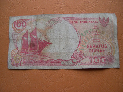 Indonezia 100 rupia 1992 OCJ foto